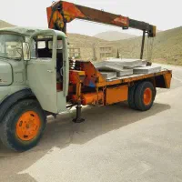 جرثقیل ۹۱۱ خاور کمپرسی بنز بی رنگ مدل 70