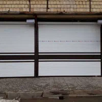 کرکره برقی اتوماتیک/رنگ سفید و آبی کد6303