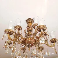 لوستر برنجی