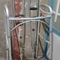 واکر تاشو چرخدار / عصا طبی / کمربند طبی