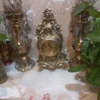 آیینه و شمعدان برنج