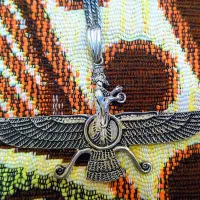 پلاک نقره بزرگ فروهر