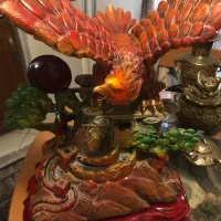 مجسمه عقاب و قلعه حجیم و بزرگ|مجسمه، تندیس، ماکت|تهران, مجیدیه|دیوار