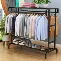 رگال لباس جنس اصلی همه مدل وچوب لباسی پایه سنگی|جاکفشی، کمد، دراور|شیراز, شیخ علی چوپان|دیوار