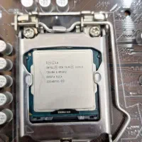 مادربرد ایسوس ASUS H61M-C بک پنل و پردازنده G2020|قطعات و لوازم جانبی رایانه|اسلام‌شهر, شهرک انبیا|دیوار