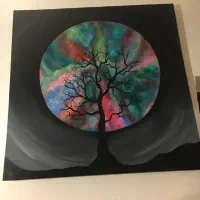 تابلو نقاشی روی بوم