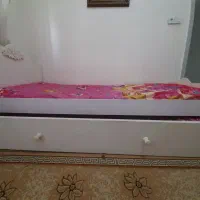 تخت میهمان میزبان نوجوان تمام چوب|تخت و سرویس خواب|مشهد, موسوی قوچانی|دیوار