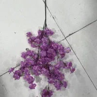 شکوفه مصنوعی خارجی ارغوانی زیر قیمت چین