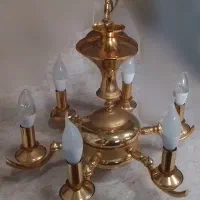 لوستر قدیمی خاص ۶ شاخه|لوستر و چراغ آویز|بندر انزلی, پاسداران|دیوار