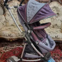 ست چهار تکه کالسکه کودک|کالسکه و لوازم جانبی|خوی, |دیوار