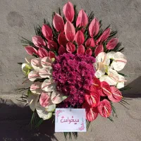انواع پایه گل تاج و دسته گل ترحیم نمایشگاهی جامگل|گل و گیاه طبیعی|تهران, سعادتآباد|دیوار