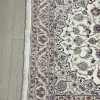قلیچه دستباف نائینی کرم - صورتی|فرش|اصفهان, بهارستان|دیوار