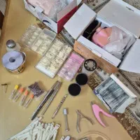 وسایل کاشت و طراحی ناخن درحد نو
