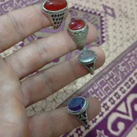 ۴ عدد انگشتر نقره کار قدیمی