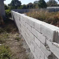 بلوک چینی. پی ریزی.دور باغ ها