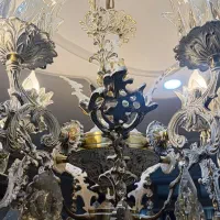 فروش یک عددلوسترسالم لامپ سالم لاله هاسالم|لوستر و چراغ آویز|تهران, شکوفه (عبدل آباد)|دیوار