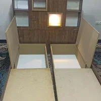 تخت خواب ام دی اف باکس دار عرض۱۲۰با خوشخواب رایگان|تخت و سرویس خواب|شیراز, کوی زهرا|دیوار