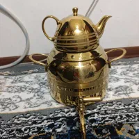 سماور رو گازی و قوری