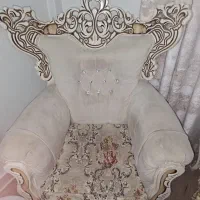 مبل استیل ۷نفره|مبلمان خانگی و میز عسلی|تهران, نظام‌آباد|دیوار