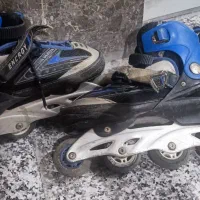 اسکیت سایز ۴۰ تا ۴۴ با چرخ یدک و لوازم|دوچرخه، اسکیت، اسکوتر|تهران, جوادیه تهرانپارس|دیوار