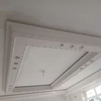 کلیه گچکاری سفید ابزار نور مخفی پذیرفته میشود