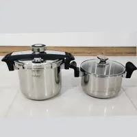 زودپز دوقلو یونیک اصل مدل پرو 5و7 لیتری درب کلیپسی