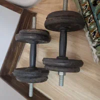 دمبل قدیمی خوش دست