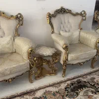 مبل7نفره استیل|مبلمان خانگی و میز عسلی|رباط‌کریم, رباط‌کریم|دیوار