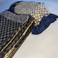 روسری دور دست دوز نخ گرم بالا با کیفیت|لباس|فردیس, فردیس|دیوار