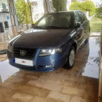 سمند سورن آبی کبود صفر خشک