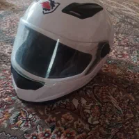 کلاه کاسکت همراه شال تمیز
