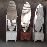 آینه قدی بیضی طرح سلفی|آینه|تبریز, |دیوار