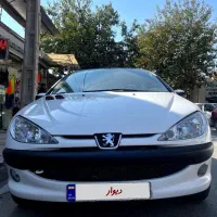 206 تیپ۵ v8 سفید مدل1395