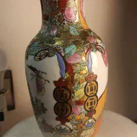 گلدان گل و مرغ چینی معروف