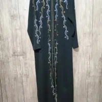 مانتو کرپ مشکی