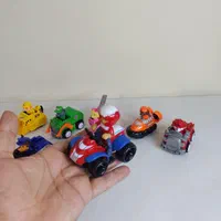 پک 7 تایی ماشین های عقب کش سگ های نگهبان|اسباببازی|تهران, گمرک|دیوار