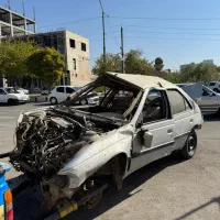 پژو405 تصادفی