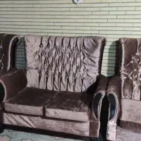 مبل ۴ نفره|مبلمان خانگی و میز عسلی|سیرجان, |دیوار