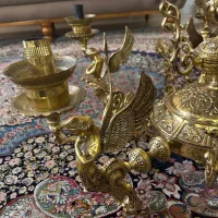 لوستر برنز|لوستر و چراغ آویز|قم, پردیسان|دیوار
