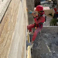 پیچ رولپلاک سنگ نما راپل نصب سنگ کار با طناب|خدمات پیشه و مهارت|اسلامشهر, شهرک محمدیه|دیوار