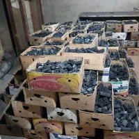 ذغال کبابی(چوب و فشرده) و قلیان (شمش و برش خورده)