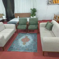 مبل آلتین سبک مینی لایت. چوب راش. چکی بدون سود|مبلمان خانگی و میز عسلی|ساری, |دیوار