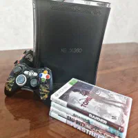 کنسول xbox 360 مدل Elite حافظه 120gb|کنسول، بازی ویدئویی و آنلاین|رشت, پاستوریزه|دیوار