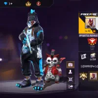 اکانت فری فایر  با چاقو تاق میزنم