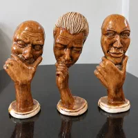 مجسمه هنری ماسک بسیار جذاب