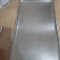 دیس استیل قنادی سینی استیل بامیه زن