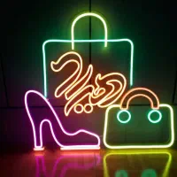 تابلو نئون فلکسیNEON/ال ای دیLED|حراج|قم, شهرک مهدیه (مدرس)|دیوار