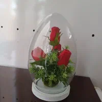 گل رز باکس شیشه ای