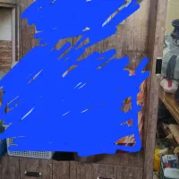 کمد آینه و جا کفشی با آویز لباس