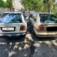 دو دستگاه پراید ۱۴۱ سفید و بژ ۸۵ و ۸۴